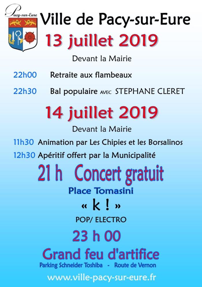 Festivités pacy-sur-eure